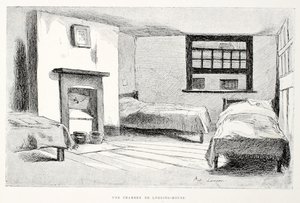 Une chambre de lodging-house, illustration de 